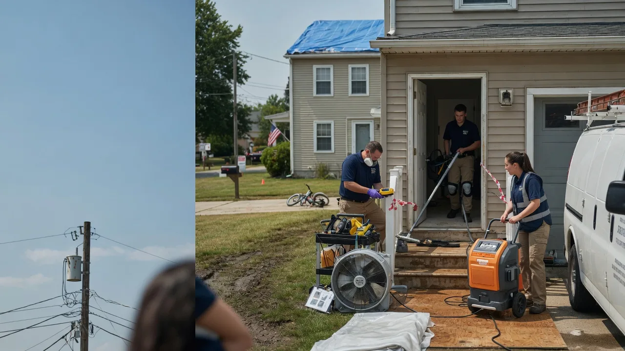 Water Damage Repair in La Rue, OH near me
